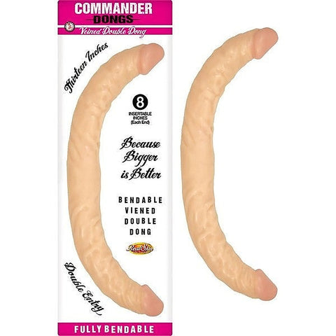 Commander Dongs 13" Dual Pleasure Massager by Nasstoys