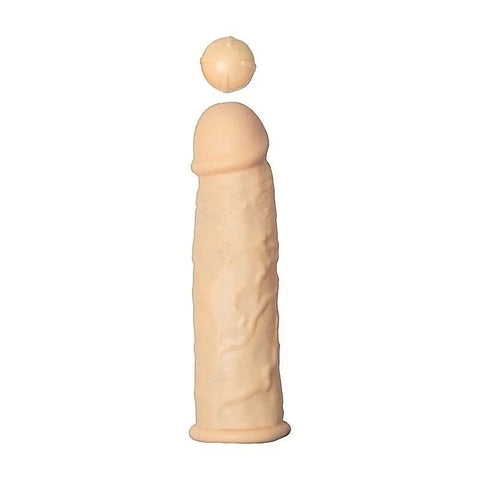 Silicone Vibrating Penis Extender by Nasstoys