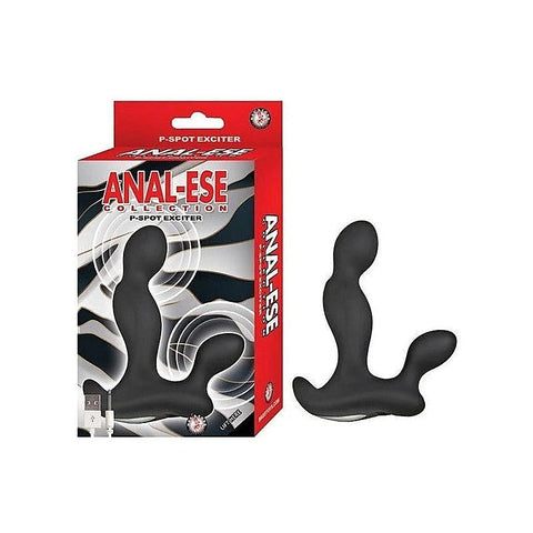 Rechargeable Silicone P-Spot Massager by Nasstoys