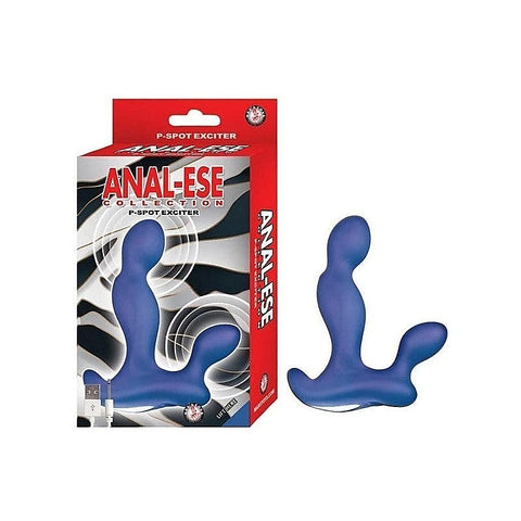 Rechargeable Silicone P-Spot Massager by Nasstoys