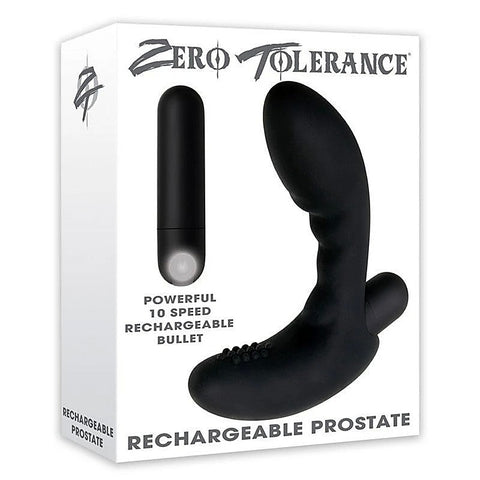 Rechargeable Silicone P-Spot Massager by Nasstoys