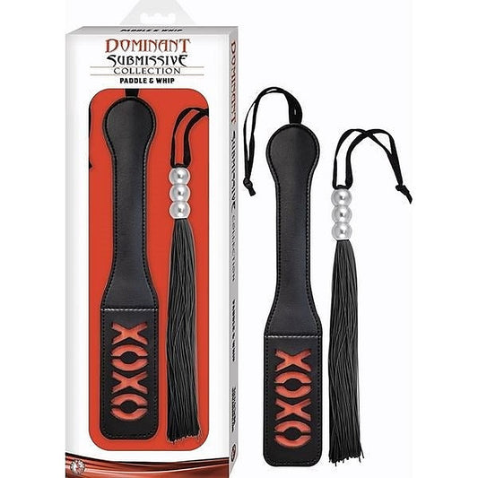Dominant Submissive Punishment Paddle and Whip by Nasstoys