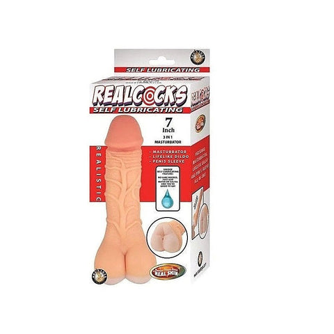 REALCOCKS Self-Lubricating Pleasure Enhancer by Nasstoys