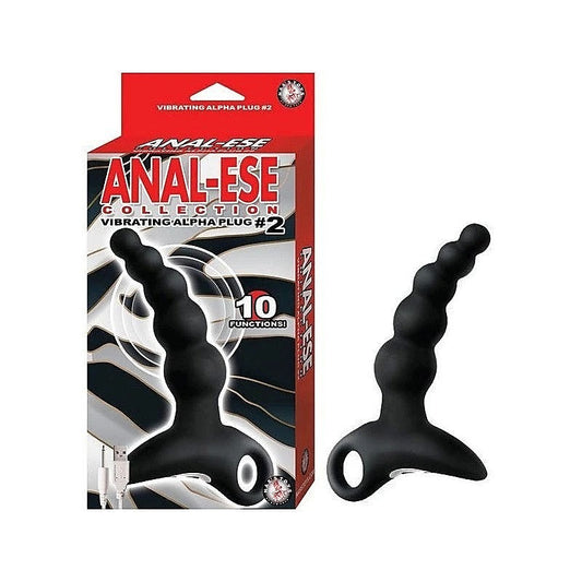 ANAL-ESE Vibrating Alpha Plug by Nasstoys