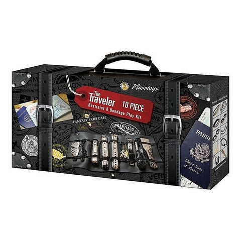 THE TRAVELER 10 PC Bondage Set by Nasstoys