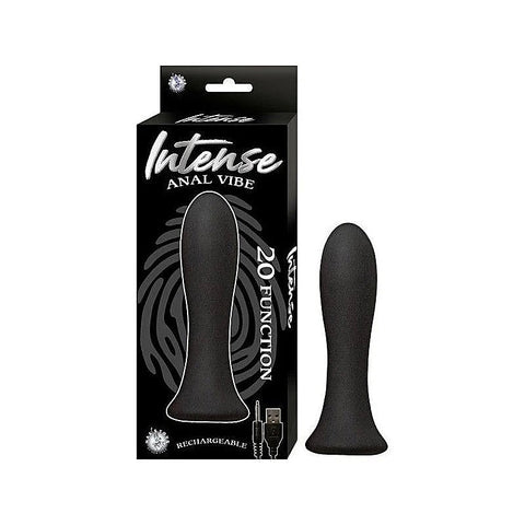 INTENSE Rechargeable Silicone Anal Vibrator by Nasstoys