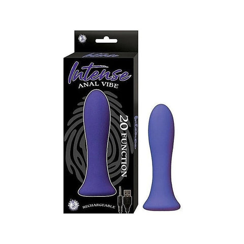 INTENSE Rechargeable Silicone Anal Vibrator by Nasstoys