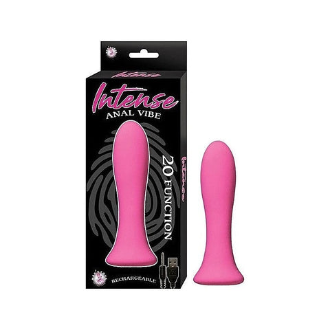INTENSE Rechargeable Silicone Anal Vibrator by Nasstoys