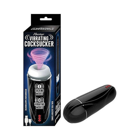Vibrating Silicone Stroker by Nasstoys