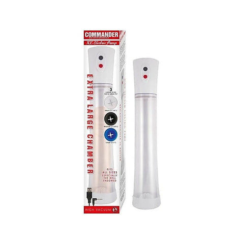 COMMANDER Deluxe Vacuum Penis Pump by Nasstoys