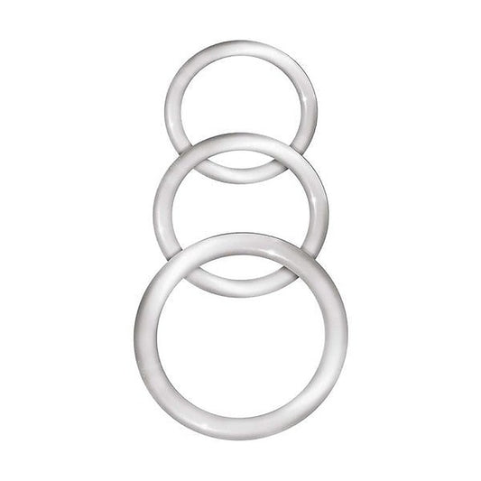 ENHANCER Silicone Cockring Trio by Nasstoys