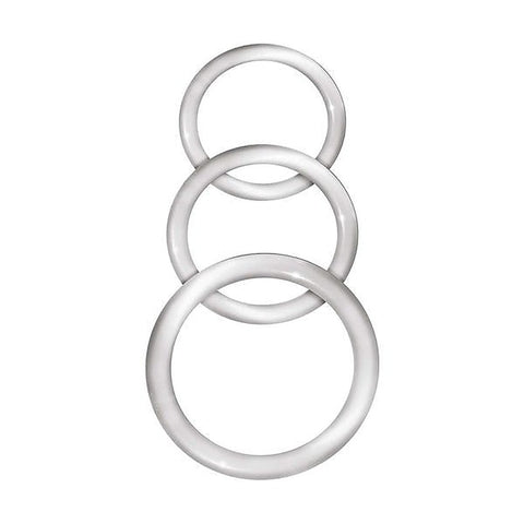 ENHANCER Silicone Cockring Trio by Nasstoys