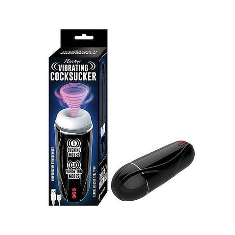 Vibrating 5-Function Textured Male Masturbator by Nasstoys