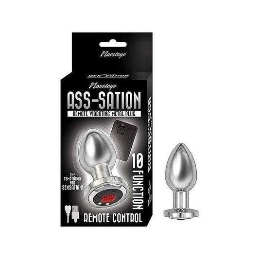 Remote-Controlled Vibrating Metal Plug by Nasstoys