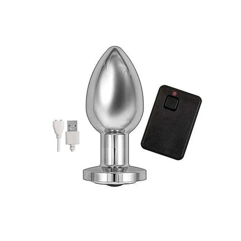 Remote-Controlled Vibrating Metal Plug by Nasstoys