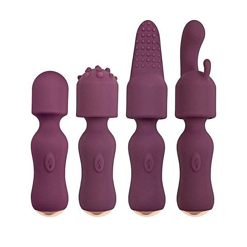 Temptation Rechargeable Mini Wand Vibe by Nasstoys