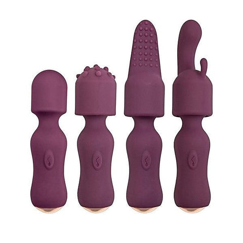 Temptation Rechargeable Mini Wand Vibe by Nasstoys