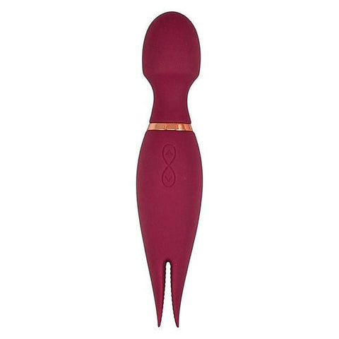 MYSTIQUE Dual-Motor Silicone Massager by Nasstoys
