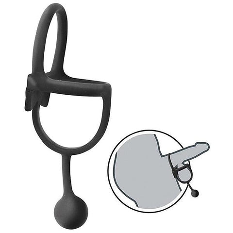 ENHANCER Cockring & Stretchy Butt Plug Set by Nasstoys