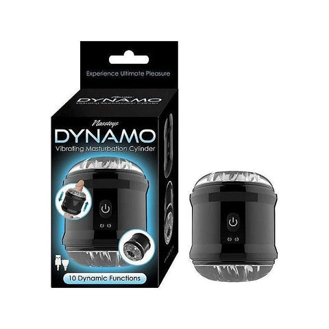 Dynamo 10 - Textured Vibrating Pleasure Cylinder by Nasstoys
