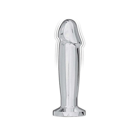 Ecstasy Remote Control Vibrating Metal Anal Plug by Nasstoys