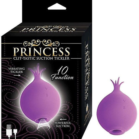 Princess Clit-Tastic Air Pulse Suction Tickler by Nasstoys