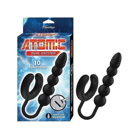 ATOMIC Vibrating C-Ring and Prostate Massager by Nasstoys