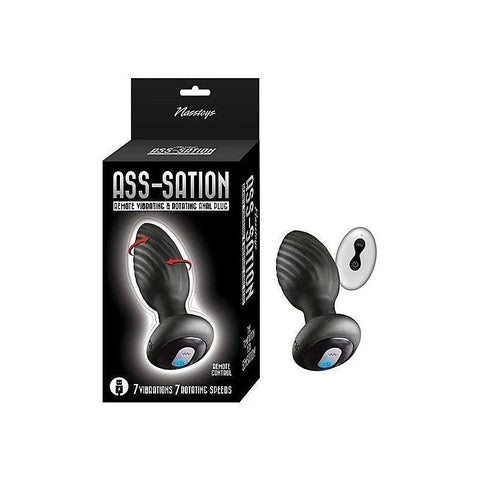 ASS-SATION Remote Controlled Vibrating and Rotating Anal