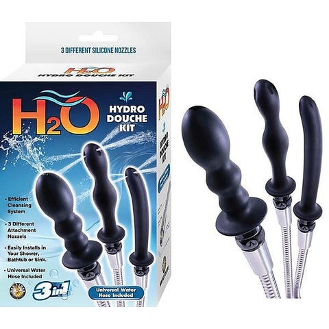H2O Hydro Douche 3-in-1 Enema Kit by Nasstoys
