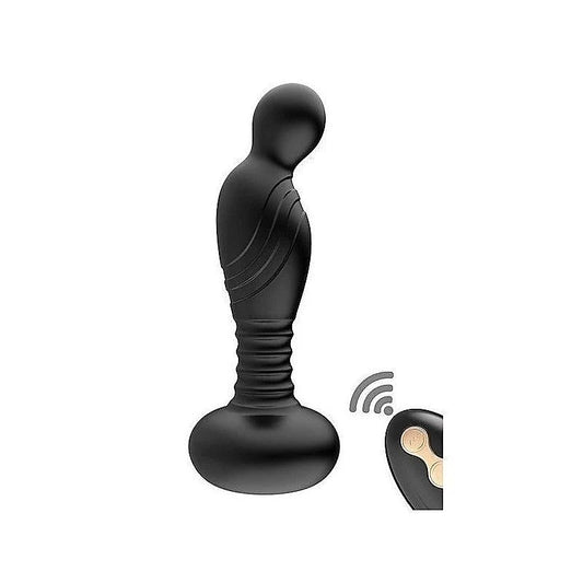 ASS-SATION Remote Vibrating P-Spot Plug by Nasstoys