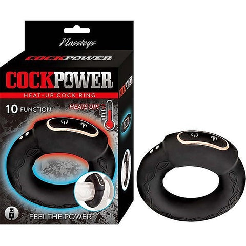 COCKPOWER Heat Up Vibrating Cock Ring by Nasstoys