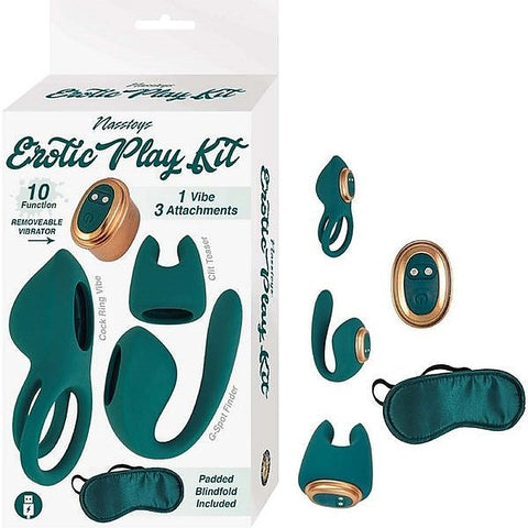 Sensual Exploration Kit - Vibrator with Attachments