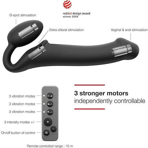 Deluxe Vibrating Pleasure Enhancer by Strap-On-Me