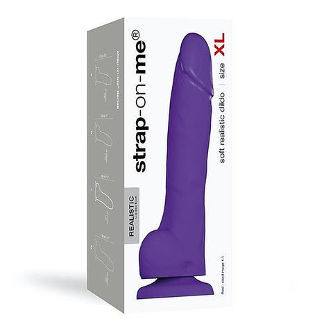 Soft Realistic 198mm Dildo by Strap-On-Me