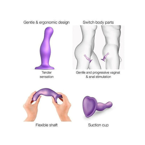 Dildo Plug Curvy by Strap-On-Me