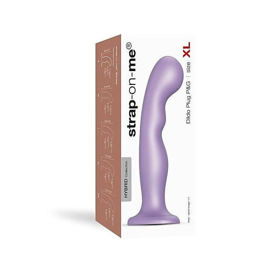 Angled Dildo Plug P&G Stimulator by Strap-On-Me