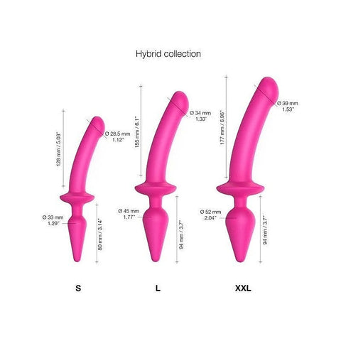Switch Plug-In Semi-Realistic Fuchsia by Strap-On-Me