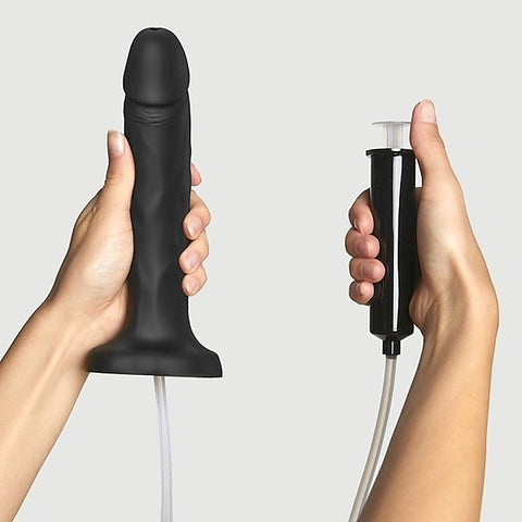 Adjustable Silicone Squirting Dildo by Strap-On-Me