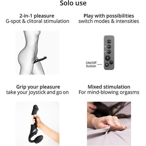 Multi Orgasm Bendable Strap-On by Strap-On-Me