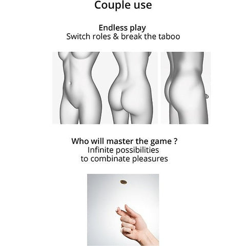 Multi-Sensation Bendable Strap-On Vibrator by Strap-On-Me