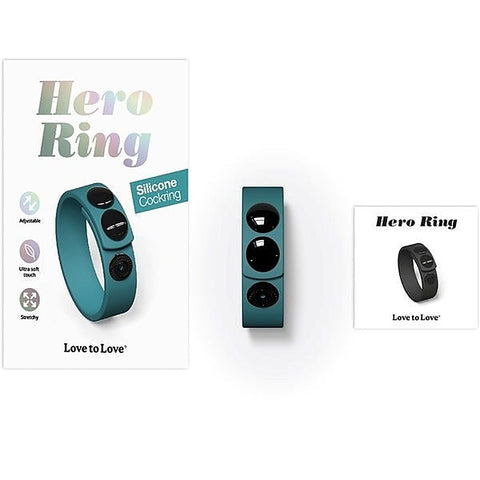 Pleasure-Enhancing Silicone Cock Ring by Love To Love
