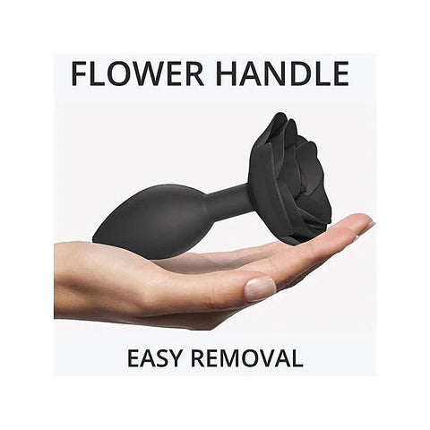 Open Roses Silicone Anal Plug by Love To Love