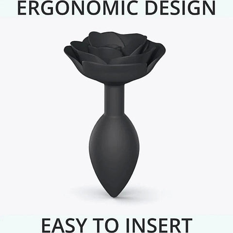 Open Roses Silicone Anal Plug by Love To Love