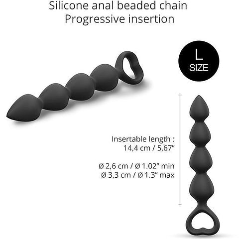 Bing Bang Graduated Silicone Anal Beads by Love To Love