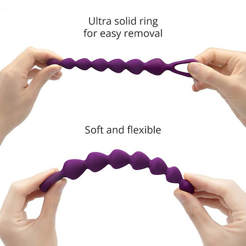 Bing Bang Graduated Silicone Anal Beads by Love To Love