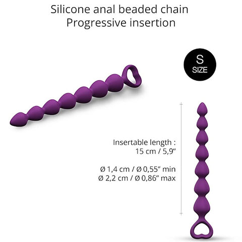 Bing Bang Graduated Silicone Anal Beads by Love To Love