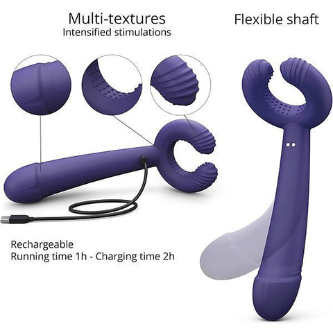 Please Me Vibrating Pleasure Cock Ring by Love To Love