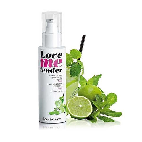 Mojito-Infused Warming Massage Oil by Love To Love