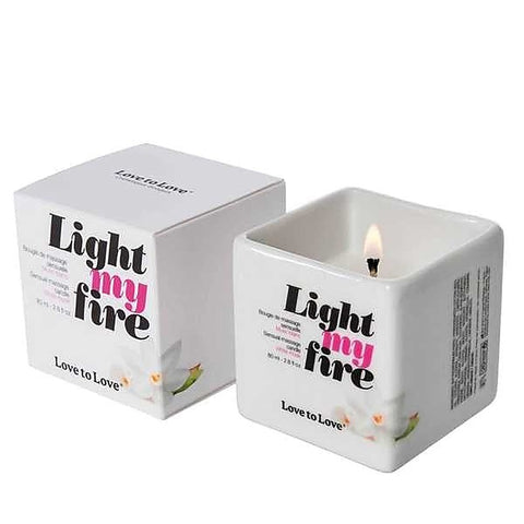 Light My Fire Sensual Massage Candles by Love To Love
