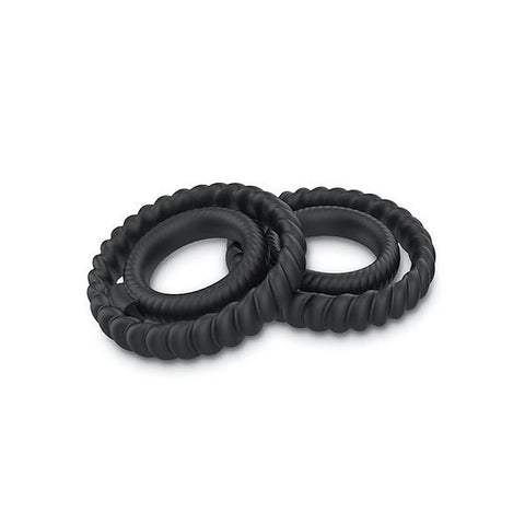 Dual Stimulation Silicone Cock Ring by Marc Dorcel Toys